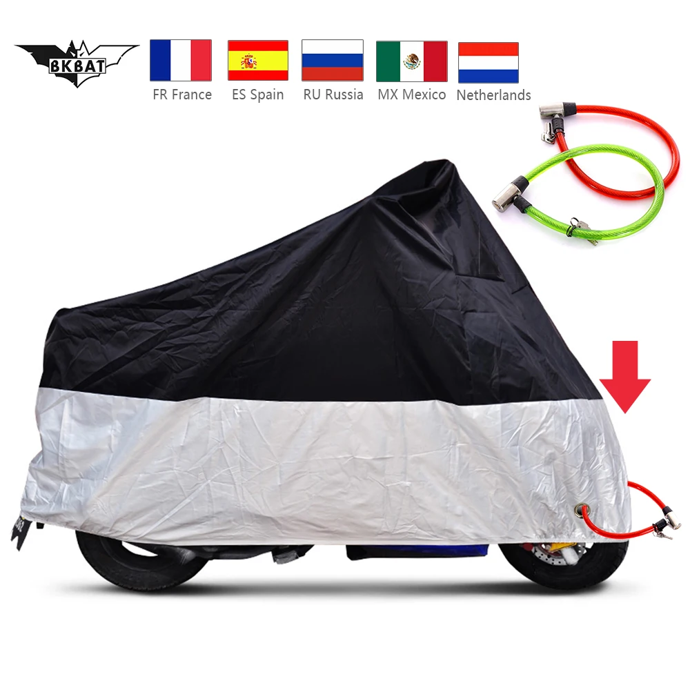 

Motorcycle COVERS Tapar Moto Bache Moto Protection Cover Motorbike Husqvarna Motocross Cover Moto for bmw f800r suzuki gsr 600