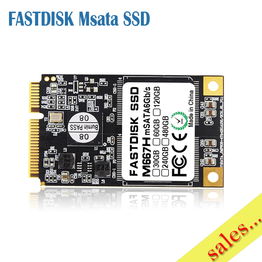 ФОТО FASTDISK MSATA 60gb 120gb Internal Solid State Disk hard drive HDD SSD disk For m sata laptop mini pc computer
