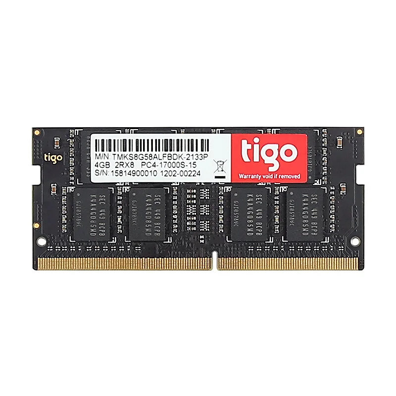 

Tigo Brand RAM DDR4 8GB 4GB 2133 for Laptop Memory Ram DDR 4 Sodimm 2133 4 gb 8 gb Memoria Notebook