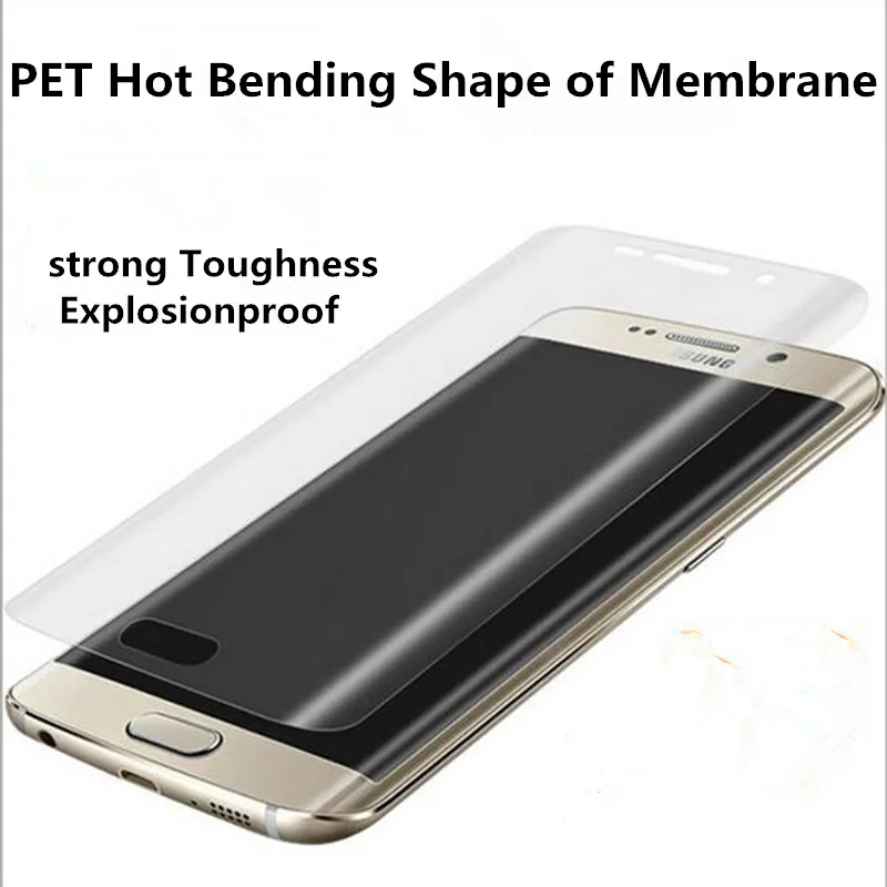 Устойчивые к появлению царапин PET полное покрытие изгиб Экран протектор для samsung