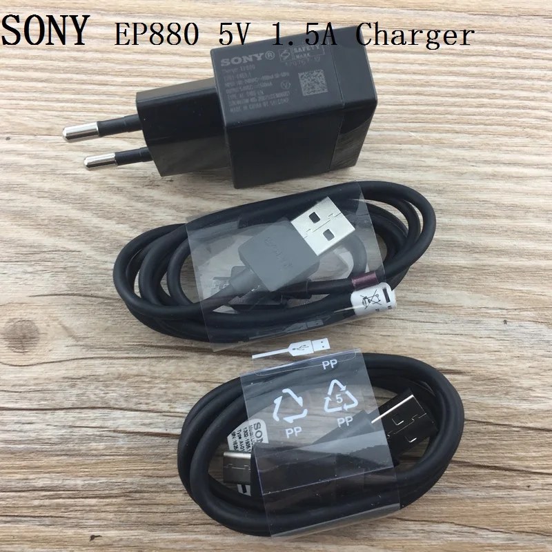 

Original SONY 5V 1.5A EU Charger adapter +micro USB or Type C Cable for SONY Xperia Z1 Z2 Z3 Z4 Z5 XA1 PLUS X COMPACT XZ Premium
