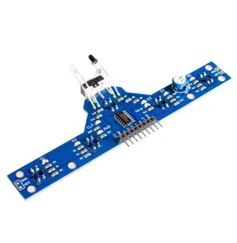 

Five Channel Infrared Detection Tracing Photoelectric Sensor Tracking Module