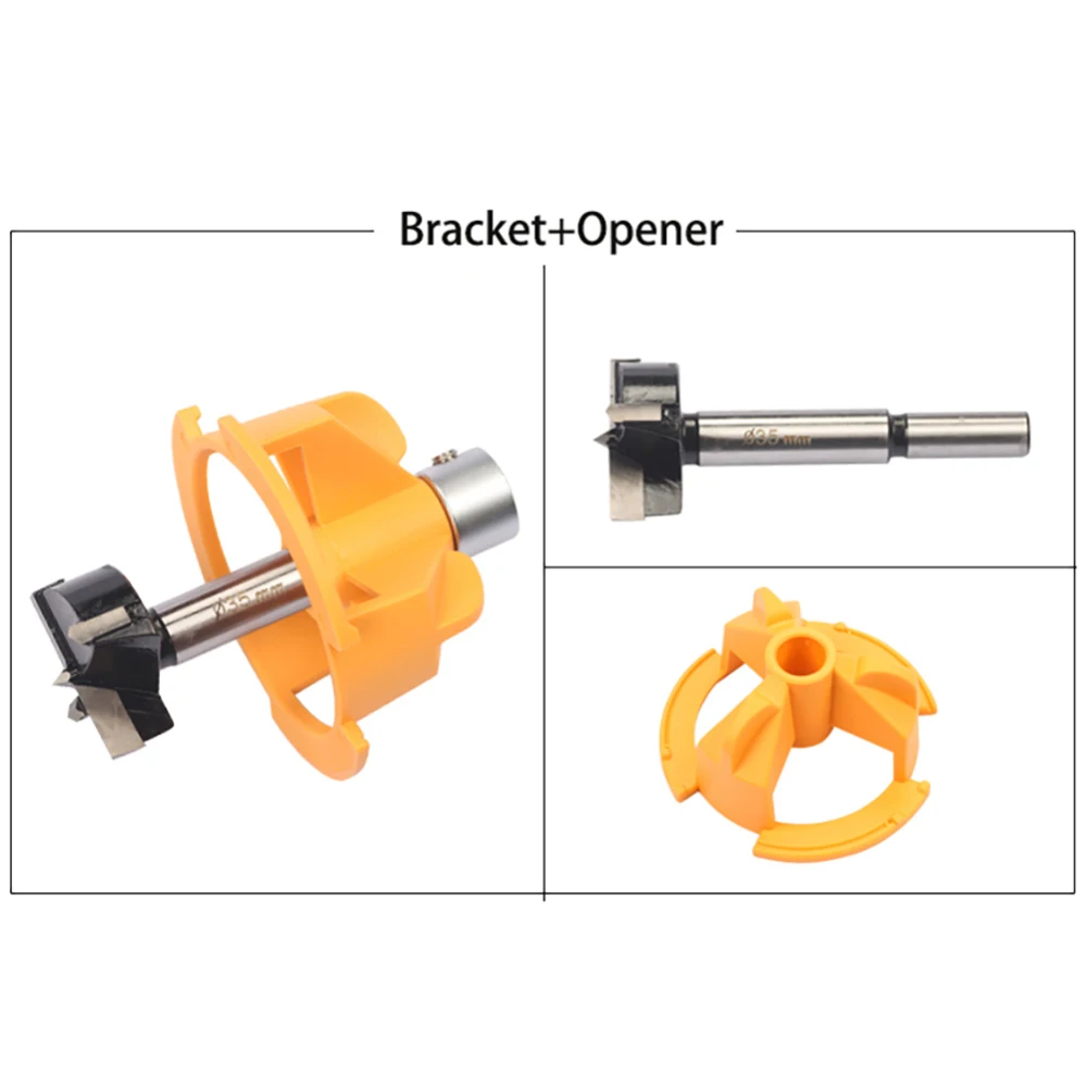 35 мм Forstner петля отверстие пилы джиг руководство по сверлению локатор отверстие открывалка двери шкафы DIY инструмент для деревообработки