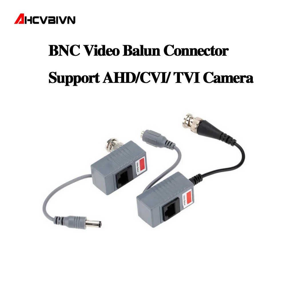  10pcs CCTV Camera Accessories Audio Video Balun Transceiver BNC UTP RJ45 Video Balun with Audio and - 32860944009