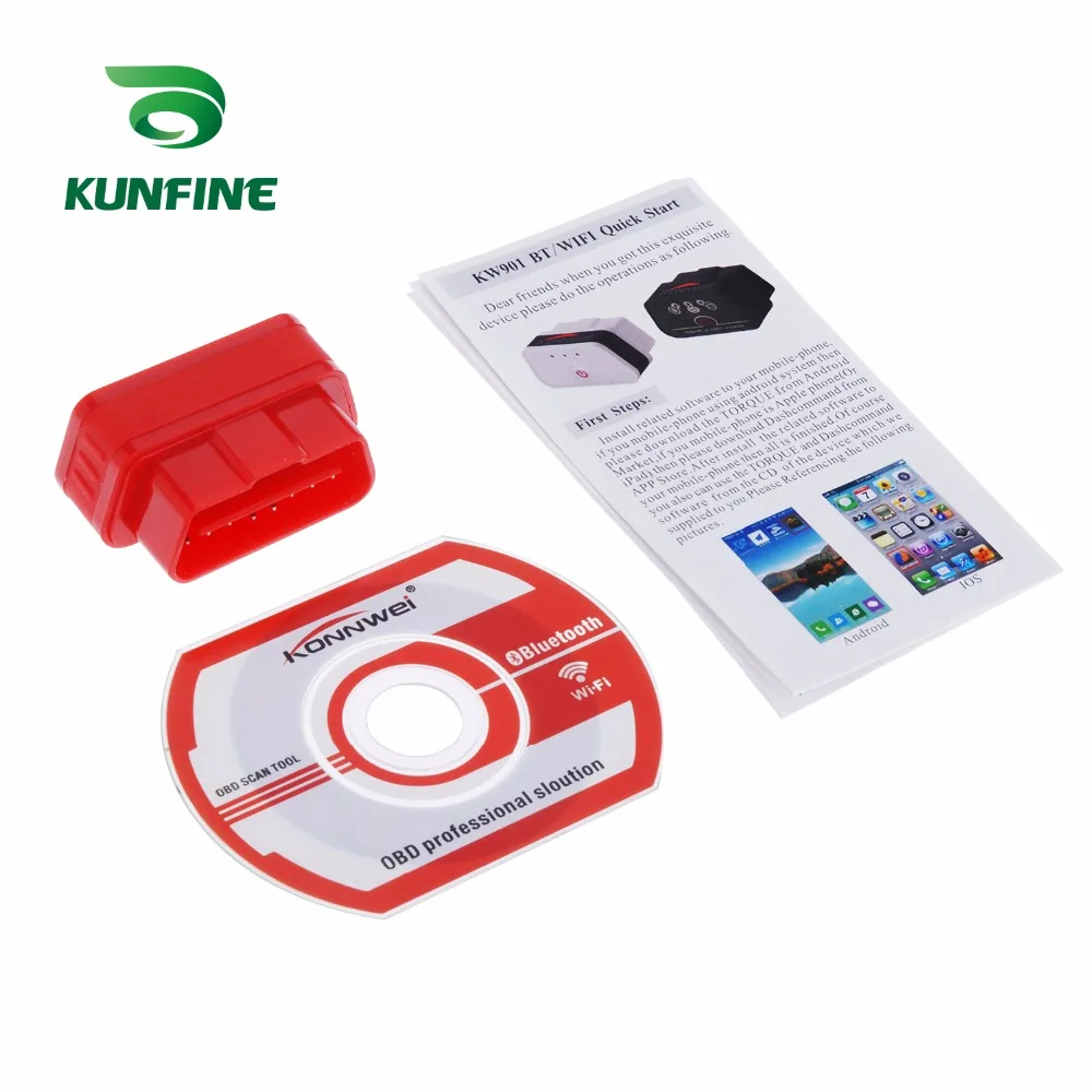 Auto Diagnostic Tool Car engine code Scanner Vehicle fault reader KF-A1186_8220