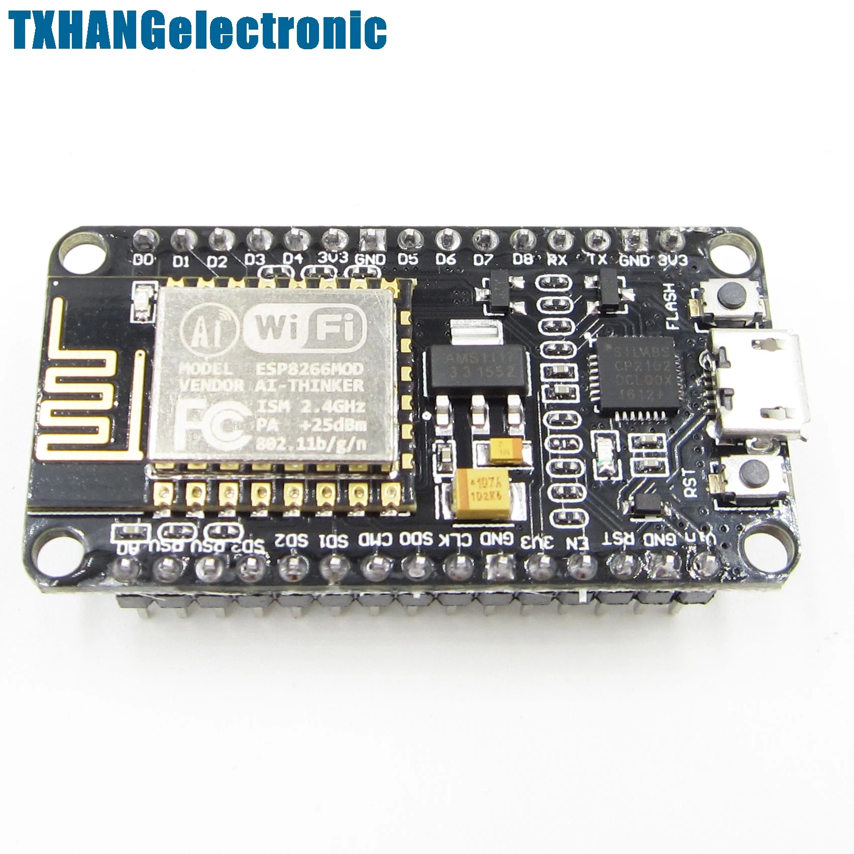 NEW NodeMcu Lua ESP8266 CP2102 ESP-12E Arduino Compatible Wireless WIFI board