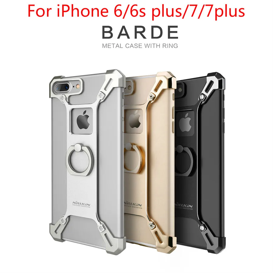 Металлический чехол NILLKIN Barde для iPhone 6 6s plus 7 бампер алюминиевый сплав задняя