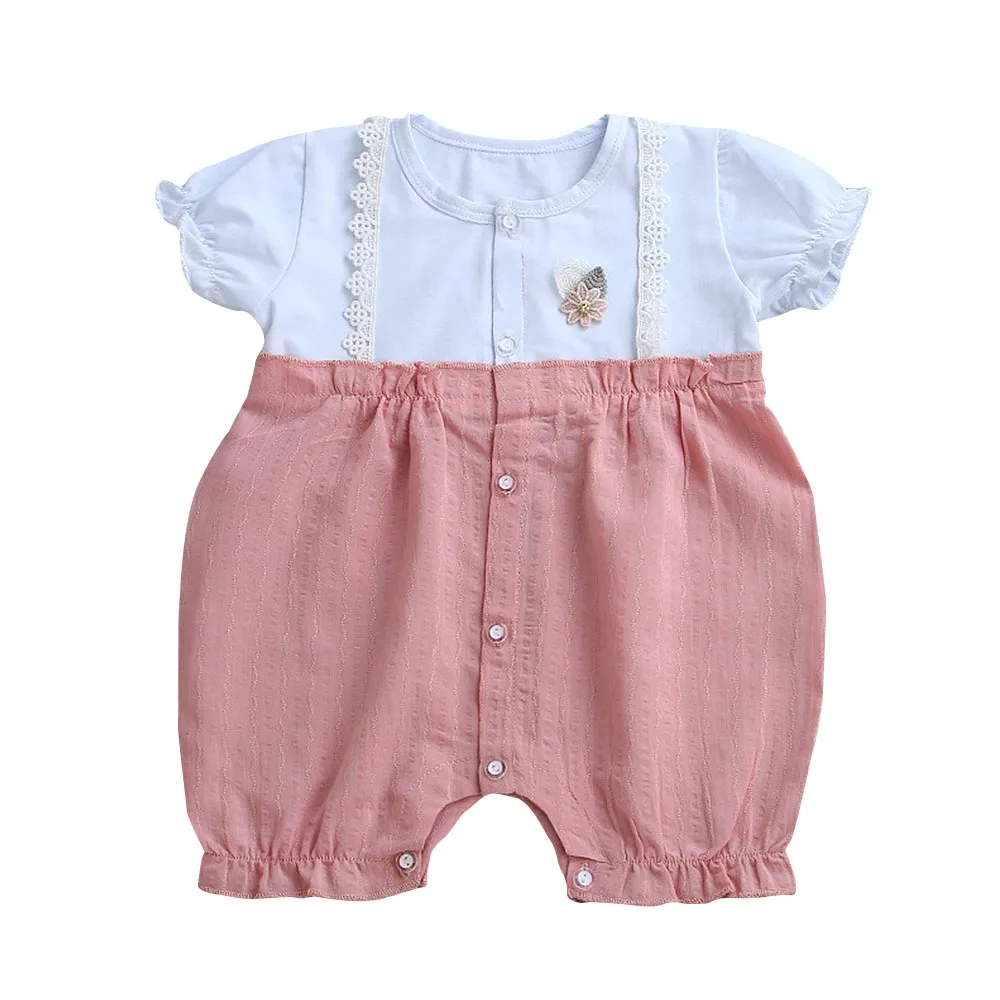 

Summer Baby Kimono Rompers Girls Boys Japanese Tracksuit Kids Casual Newborn Infants Cotton linen Jumpsuits