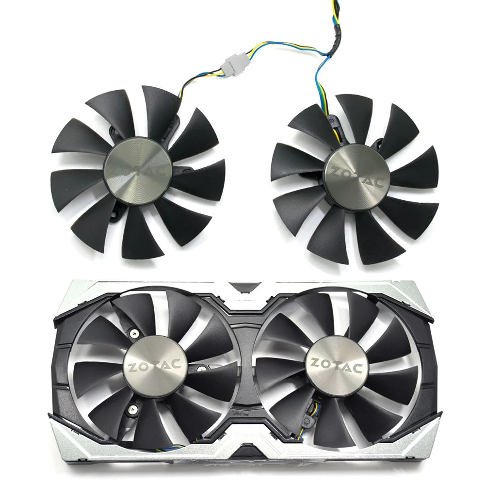 Охлаждающий вентилятор GA91S2H GFY09010E12SPA 4pin 85 мм для ZOTAC GTX1060 6 ГБ GTX 1070 Mini 1050Ti