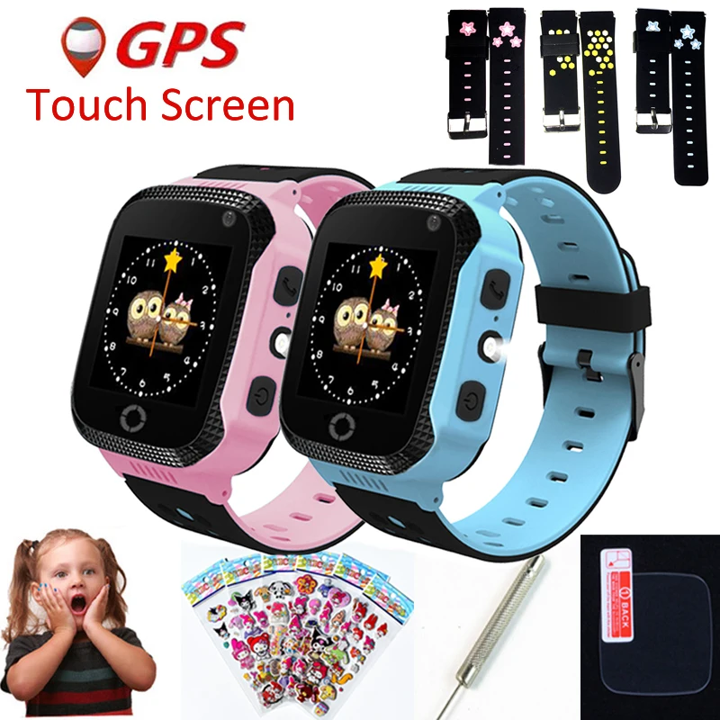 

Original Q528 Y21 Q42 GPS Children Smart Watch With Camera Flashlight Baby Watch SOS Call Location Device Tracker for Kid Safe