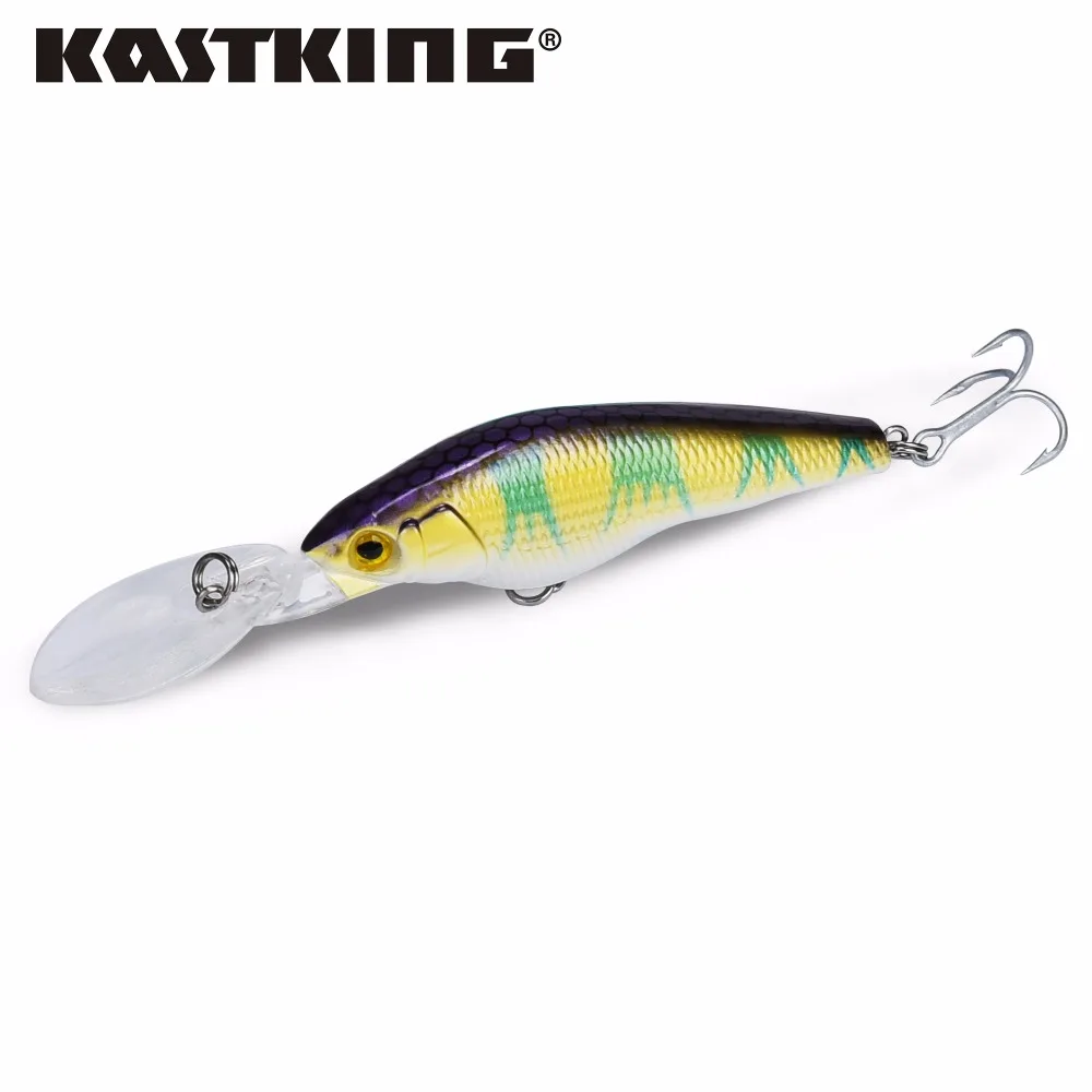 KastKing Новый мига Рад Шад 90 мм 7 г Best качество 1 шт. Жесткий Bait Пластик воблер гольян