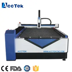 ACCTEK низкая цена высокая скорость резки металла Волоконно лазерная машина AKJ1325F волоконный лазерный генератор