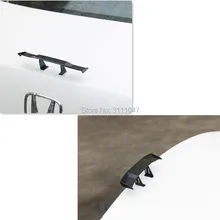 자동차 스타일링 테일 스포일러 장식 스티커 액세서리 vivaro 폭스 바겐 폴로 6r bmw 1 시리즈 아우디 a5 bmw f20 e61 vw 골프 4(China)