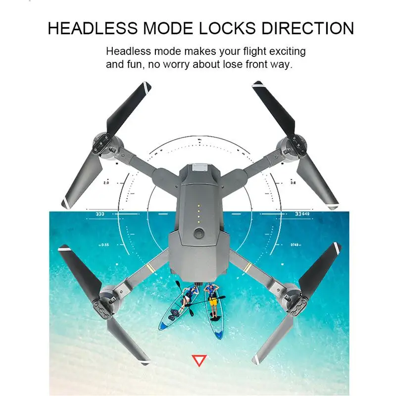 

Premium UAV Helicopter Drone Quadcopter Visual Follow Flying 360degree Rolling 2.4GHz 4CH ABS