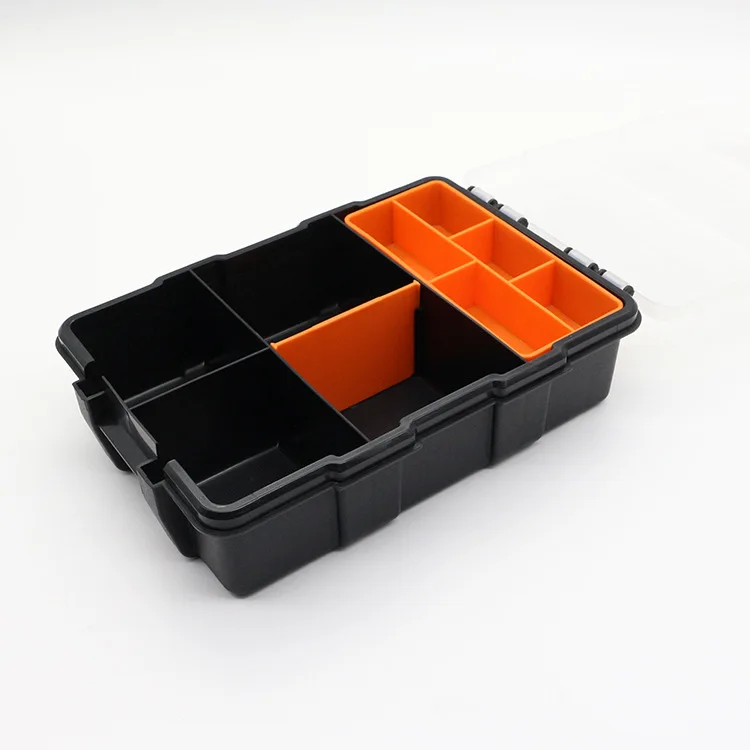 Plastic parts box packing  tool   bait  hardware fittings  frosted plastic screw receive a case small tool chest