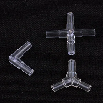 

10 pcs/lot 2/3/4 Ways Air Pump Transparent Control Valve Air Pipe Tube For Aquarium Fish Tank Air Pump Connector