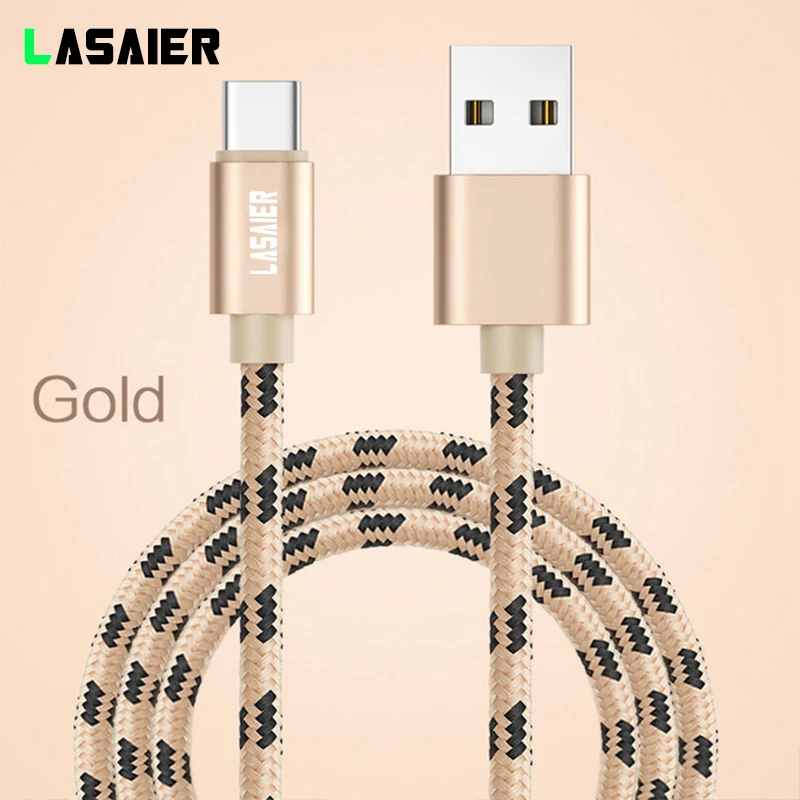 Кабель Micro USB 2.4A быстрая Синхронизация данных зарядный кабель для samsung huawei Xiaomi LG sony htc Andriod Microusb Кабели для мобильных телефонов - Цвет: Gold