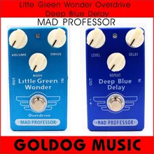 Высококачественный клон Mad проф. Deep Blue Delay и Little Green Wonder педаль для гитарного эффекта овердрайв и True Bypass