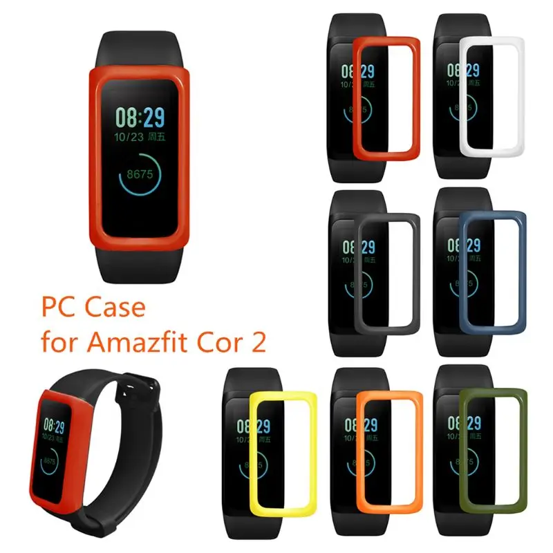 Цветной ПК чехол для смарт часов защитный чехол для Huami AMAZFIT COR 2 протектор