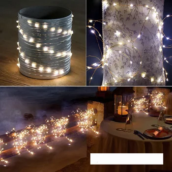

4m Christmas Lights Outdoor Guirlande Lumineuse LED String Fairy Garland Lights Garden Decorations Battery Operated Fairy Lights