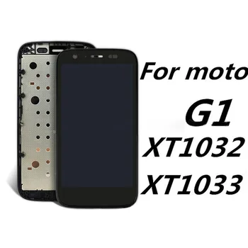 

LCD Touch Screen Digitizer For Motorola Moto G1 XT1032 XT1033 Smart Phones Replacement LCD Touch Screen With Frame & Tools