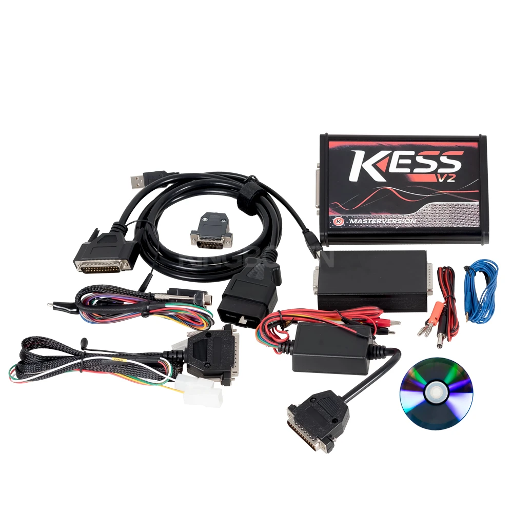 5 шт./лот KESS V2 Master V5.017 V2.23/V2.47 Ktag V7.020 V2.25 красный PCB без жетона лимит автомобиль/трактор/велосипед ЭБУ инструмент программирования OBD2