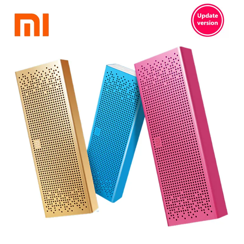 Оригинальный Xiaomi mi Bluetooth динамик Портативный беспроводной мини cro SD карта Aux in BT4.0