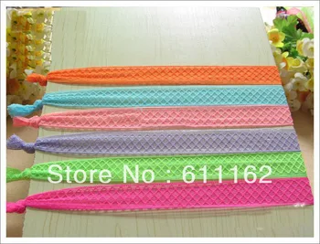 

10 Color Lace Hair Ribbon knot Crochet Headband Headwear Loop Hairband for Baby Girl's Hair Accessories Hot Sale