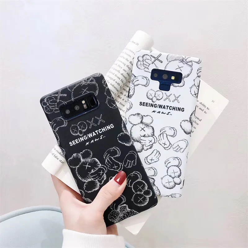 

Fashion Street Trends KAWS XX Brand Scrub Phone Case For Samsung Galaxy S8 S9 Plus Note 8 9 Sesame Street Soft Silicone Cover