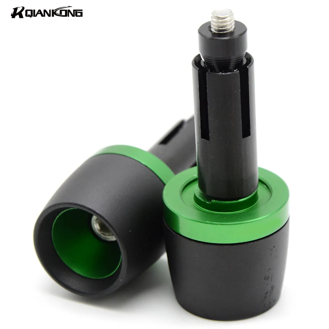 Universal Motorcycle Handlebars Grips Ends Bar Ends Handlebars Caps CNC with 22mm 7/8 FOR YAMAHA Tmax 500 Tmax530 R1200GS F650GS