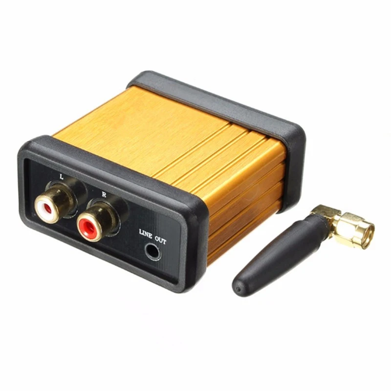Hifi Class Bluetooth 4 2 Audio Receiver Amplifier Car Stereo Modify Support Aptx Low Delay Gold Bluetooth Handsfree Car Kit