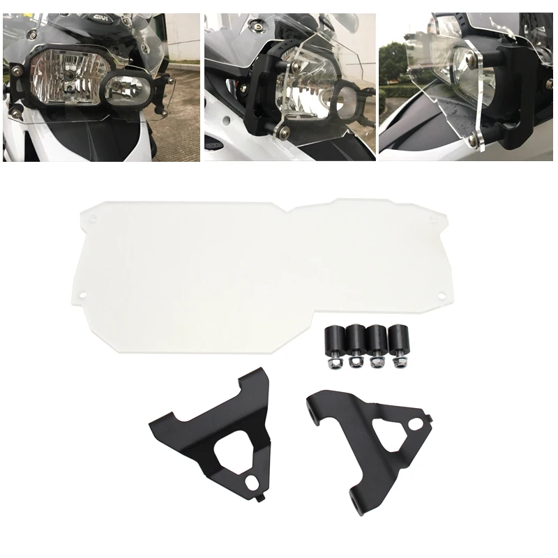 

New Motorcycle Headlight Protection Protector Headlight Film Guard Front Lamp Cover for BMW F650GS F700GS F800GS F800R & R1200GS