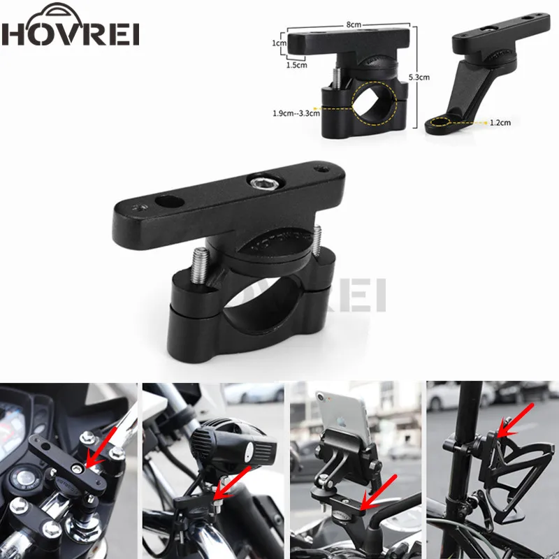 

Bicycle Bike Water Bottle Aluminum Holder Base Mounting bracket Drink Multi Handle Bar Clamp Clip Bracket Adapter