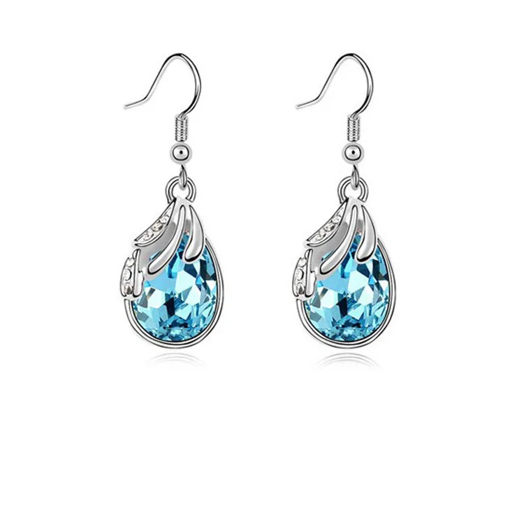 Silver Water Drop Earrings White Women Penntes Nickel Free Silver Water Drop Earrings White Women Penntes Nickel Free Brincos De Prata In From Jewelry Accessories On Aliexpress Alibaba Group