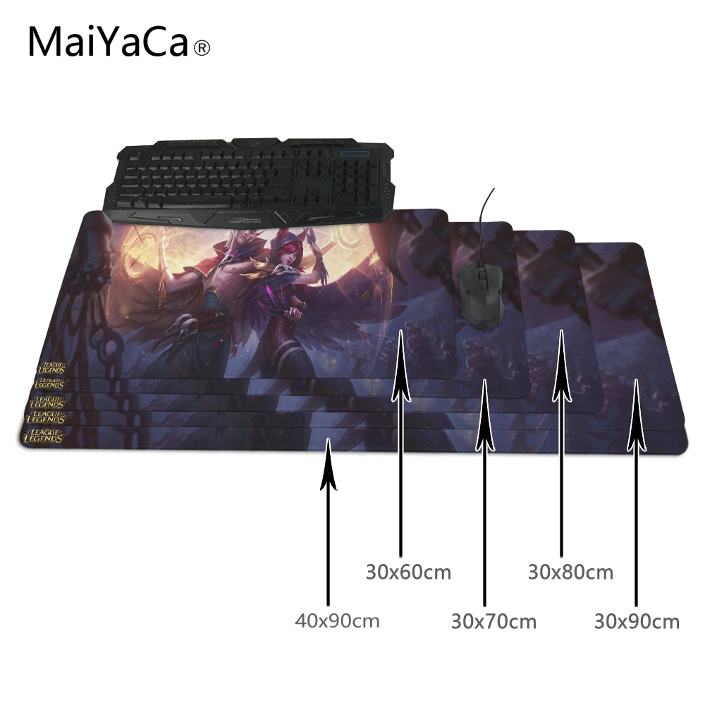 

MaiYaCa 900*300*2 mm Laptop Gaming Mouse Pad Locking Edge Mousepad Mat For League of legends Mouse Mice Pad For Game Player