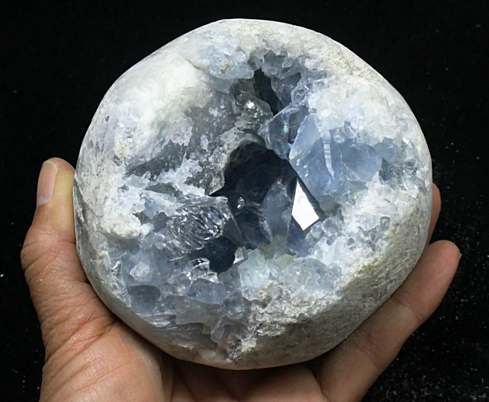 

1370g Grade Gorgeous Sky Blue Celestite Rough Reiki Crystal