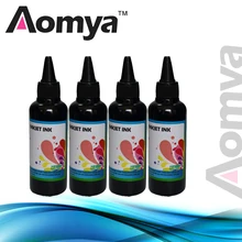 4BK Aomya чернила для принтера, совместимые с hp для всех струйных принтеров 100 мл Черные чернила на основе красителя с хорошим качеством 4 шт./компл