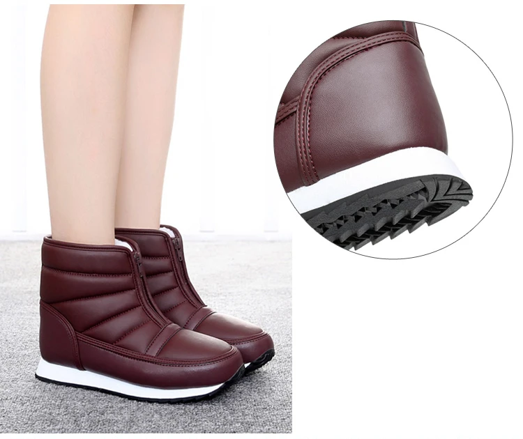 Waterproof Women Boots Lovers Warm Snow Boots Female Winter Boots Women Shoes Women's Boots Booties Botas Mujer Plus Size 44