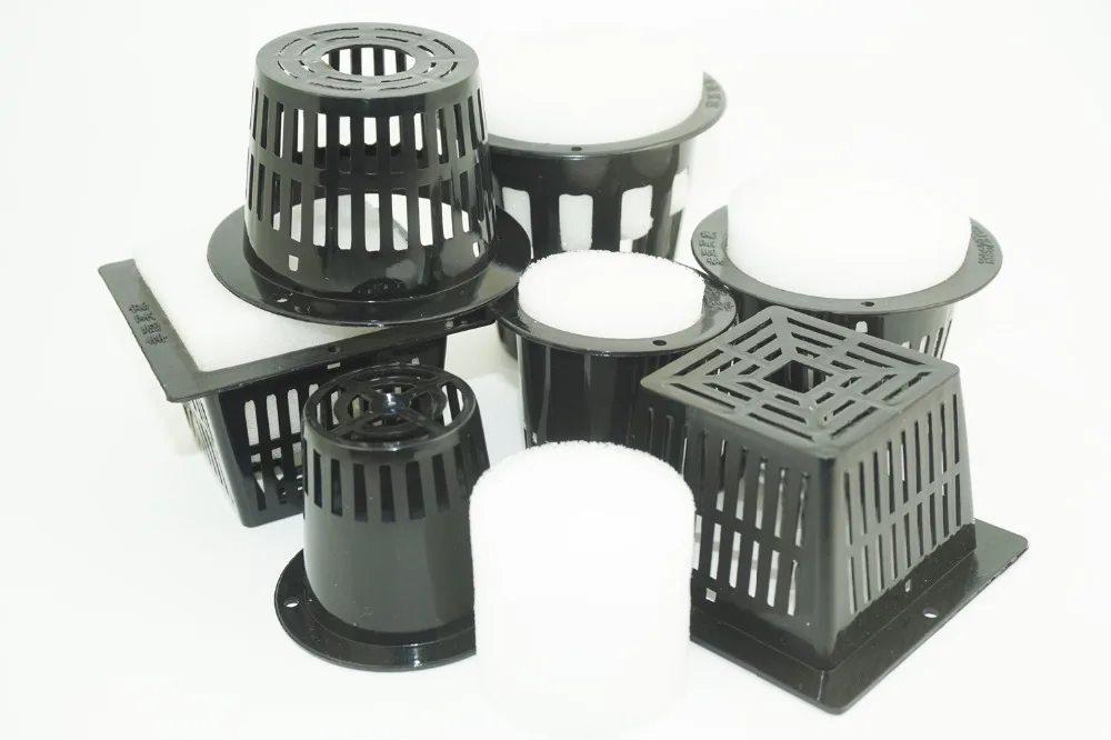 Aquatic Garden Planting basket of Hydroponic Grow Kit Plant Plastic Basket Net