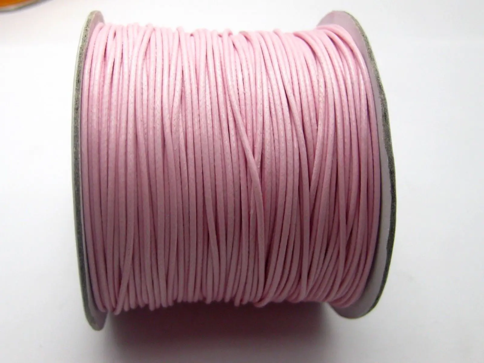 

100 Yards Pink Korean Waxed Cord String Thread 1mm for Bracelet Necklace