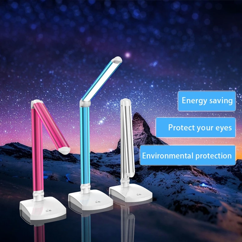 Led Small Desk Lamp Eye Study College Students Dormitory Of