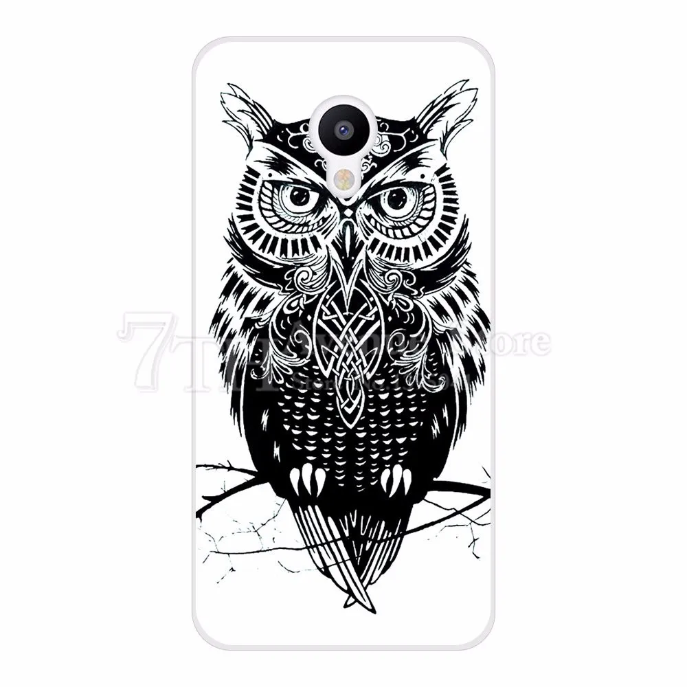 Cool Fashion Painted Case For Meizu M5 Mini Soft Silicone TPU Back Cover For Meizu M 5 M5 Mini Phone Case For Meizu M5Mini Cover 