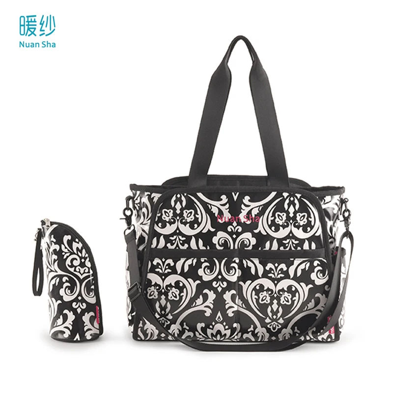 floral baby changing bag
