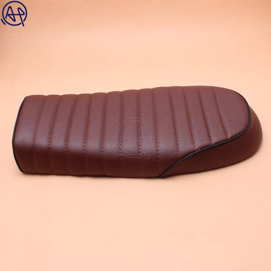 

1pcs Brown Motorcycle Vintage Seat Cafe Racer Saddle Retro Seat for Honda GN CG CB200 CB350 SR400 SR500 Suzuki Yamaha Kawasaki