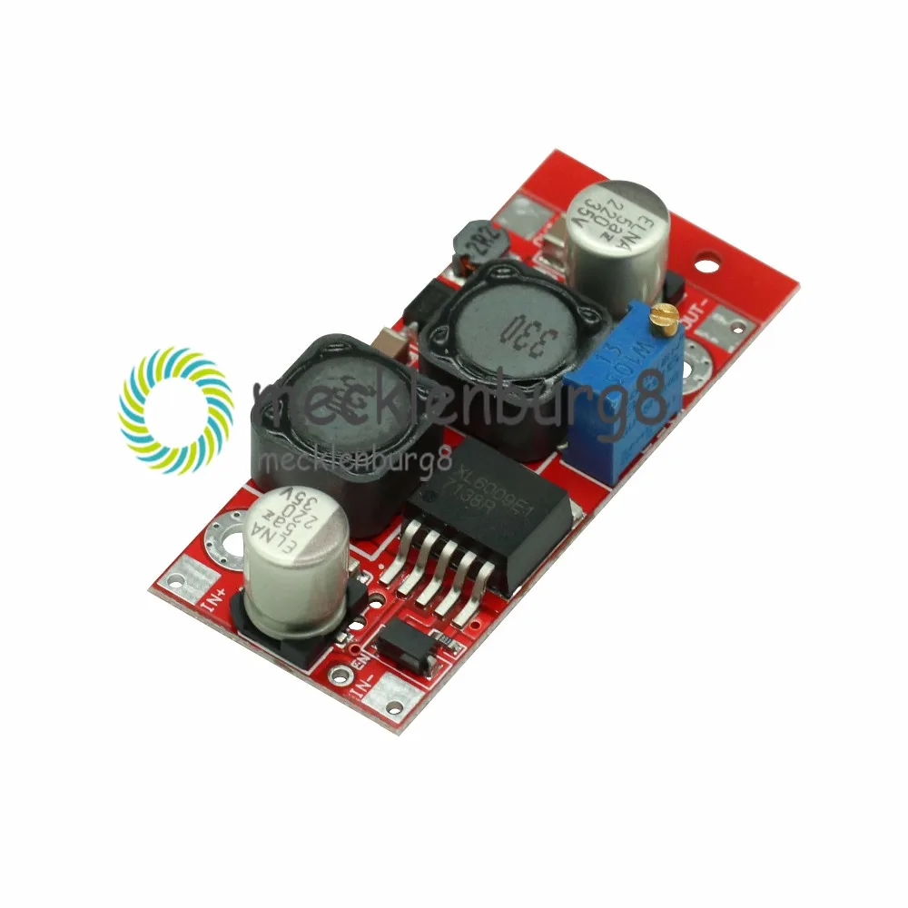 XL6009 DC Step Up Down модуль питания Buck 3 8 32V до 1 25 35V Солнечный преобразователь напряжения