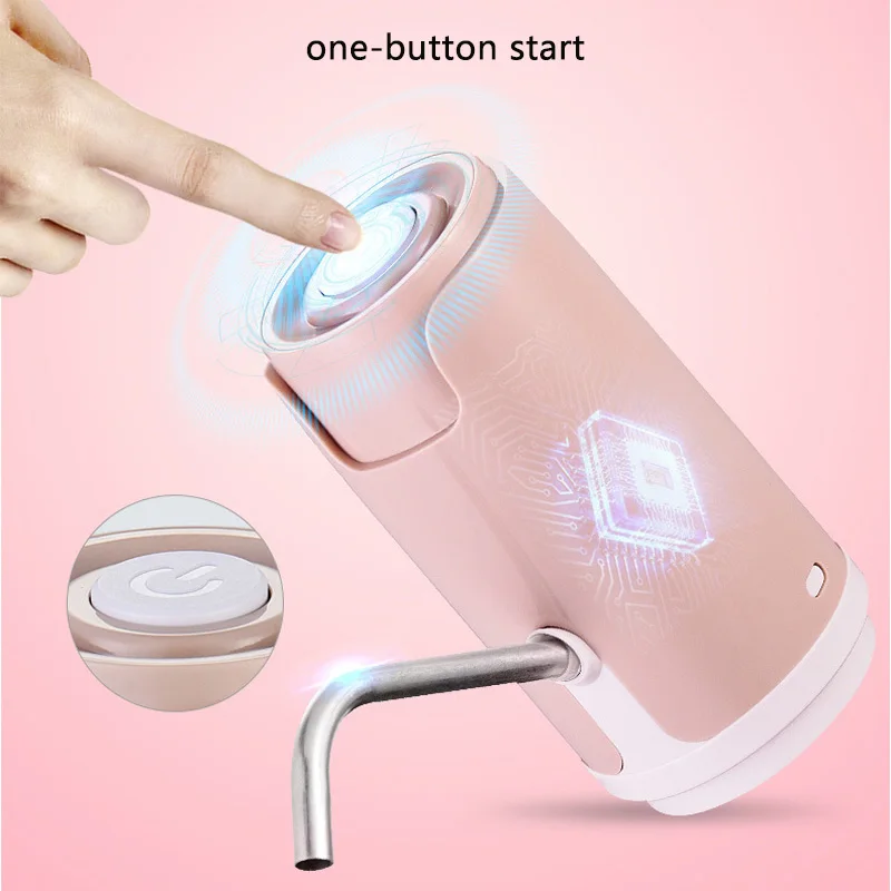 Автоматический водяной насос для бутылки с usb зарядным мотором Электрический