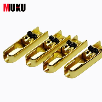 

Popular Gold Guitar Accessories String Bass Electric Guitar Bridges High Quality Unique Hot Sale