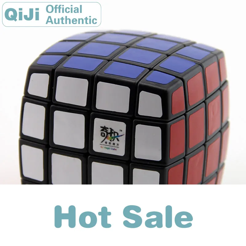 

QiJi Bread 4x4x4 Magic Cube QJ 4x4 Cubo Magico Professional Neo Speed Cube Puzzle Antistress Fidget Toys For Children