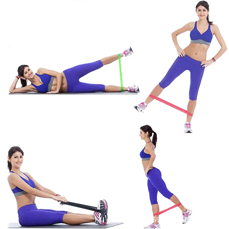 208CM Natural Latex Resistance Bands Men Women Strength Training Pull Rope Elastic Belt Bodybuilding Yoga Fitness Equipment   (4)