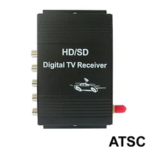 Автомобильное Цифровое ТВ приемник ATSC Exteral tv приемник-бокс для Канады, США, Мексика, Южная Корея